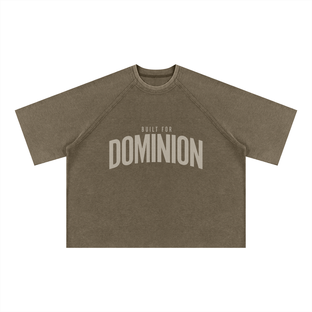 Built for Dominion Boxy Waffle T-Shirt