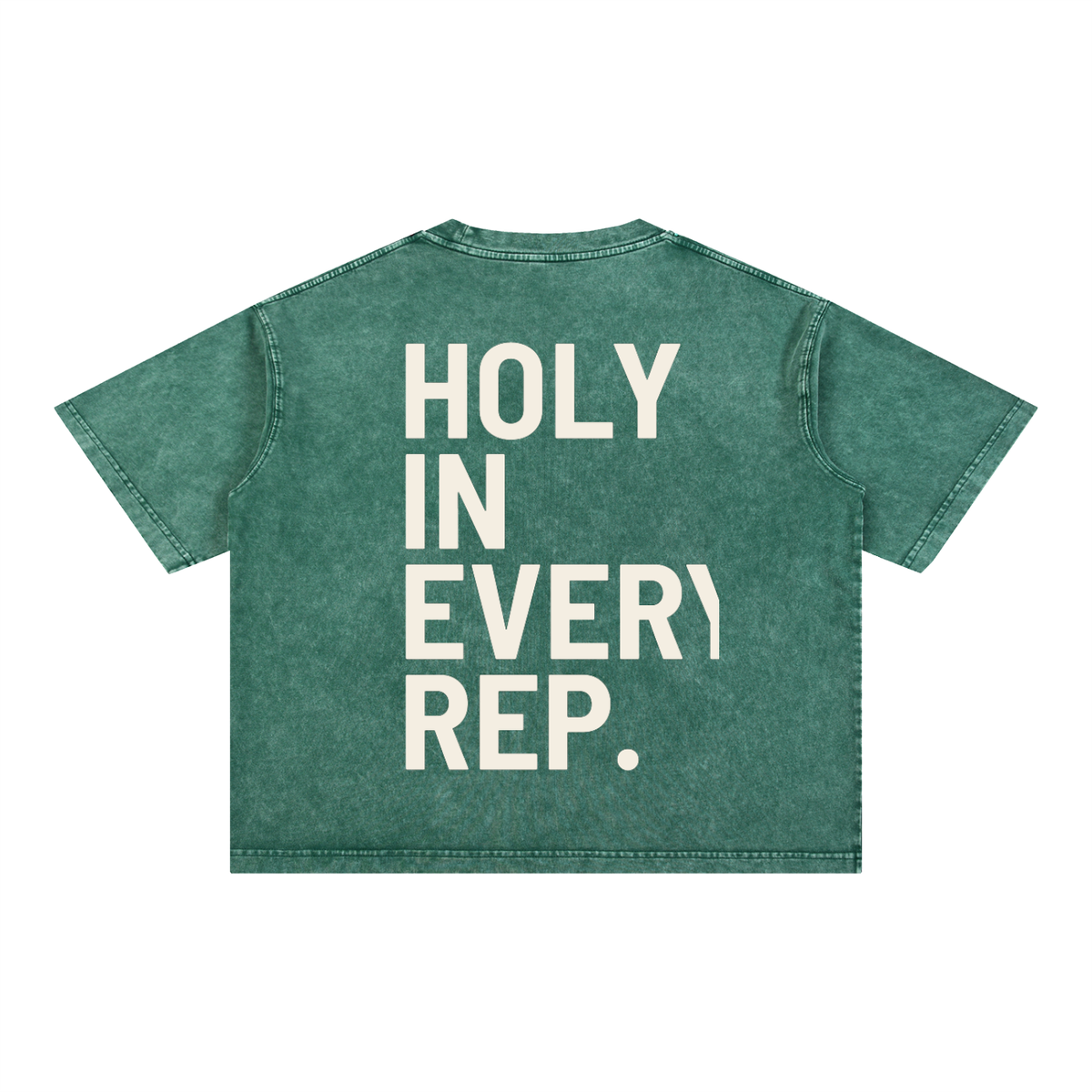 Holy in every rep  boxy T-Shirt