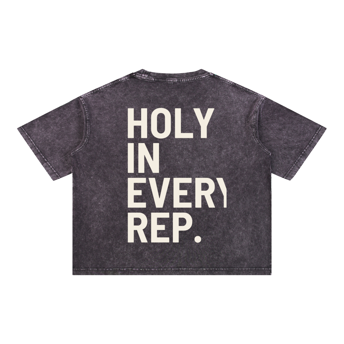 Holy in every rep  boxy T-Shirt